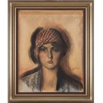 Józef Sperber (1888 Kraków - 1940 Lviv), Porträt einer Frau, 1930