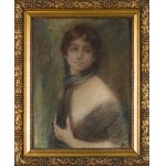 Józef Szczęsny (1885 Rybitwy - 1968 Natolin), Portrét ženy v šatke