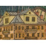 Nikifor Krynicki (1895 Krynica - 1968 Folusz), Villa in Krynica