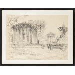 Henryk Dabrowski (1927 Warsaw - 2006 Warsaw), Rome. Tempio di Vesta , circa 1965