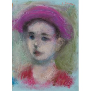 Jakub Zucker (1900 Radom - 1981 New York), Dievča vo fialovom barete