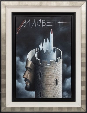 Rafał Olbiński (ur. 1943), Macbeth, 1990