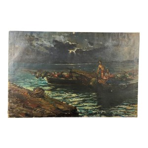 R. CARIGNANI, Fishermen in Naples