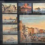 ANONIMO, Grouping of 17 miniatures portraying Naples and its surroundings