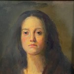 UNIDENTIFIED SIGNATURE, Portrait of a Girl