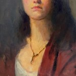 UNIDENTIFIED SIGNATURE, Portrait of a Girl