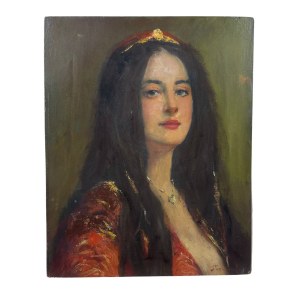 UNIDENTIFIED SIGNATURE, Portrait of a Woman