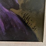 UNIDENTIFIED SIGNATURE, Elegant Woman.