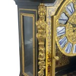 Boulle marquetry inlaid clock