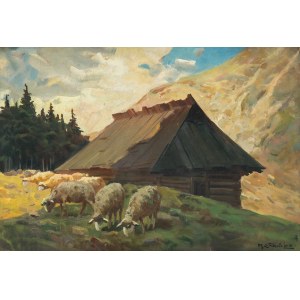 Michał Stańko (1901 Sosnowiec - 1969 Zakopane), Tatra Landscape