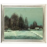 Wiktor Korecki (1890 Kamieniec Podolski - 1980 Milanówek), Winter Landscape