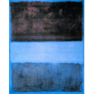 Mark Rothko (1903-1970), Rez a modř