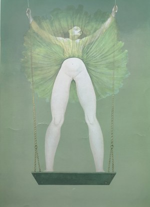 Leonor Fini (1907-1996), Huśtawka