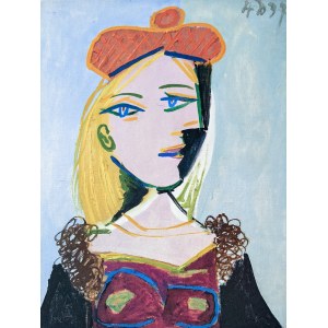 Pablo Picasso (1881-1973), Marie Terezie v oranžovém baretu