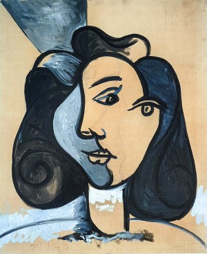 Pablo Picasso (1881-1973), Portret Francoise Gilot