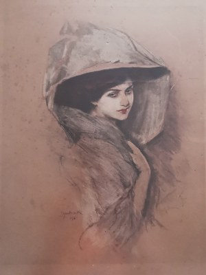 Bolesław Szańkowski (1873-1953), Charmante, 1910