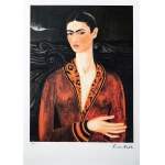 Frida Kahlo (1907-1954), Autoportrét v zamatových šatách