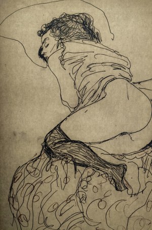 Gustav Klimt (1862-1918), Sleeping Woman