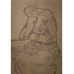 Gustav Klimt (1862-1918), Siedząca kobieta