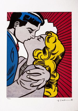 Roy Lichtenstein (1923-1997), Kiss III