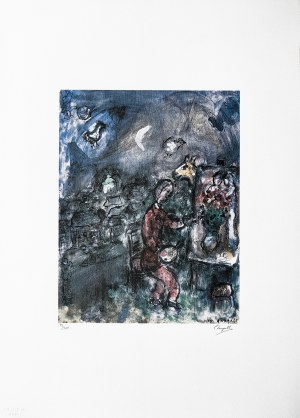 Marc Chagall (1887-1985), Artysta przy sztalugach