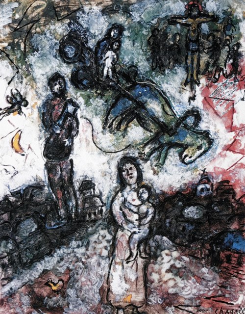 Marc Chagall (1887-1985), Na wsi