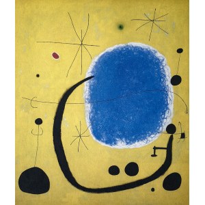 Joan Miró (1893-1983), Gold aus Azurblau