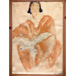 Mela Muter (1876-1967), Painting sketch, ATTR