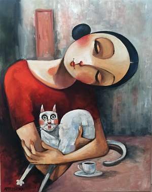 Alicja Majewska, Dziewczyna z kotem