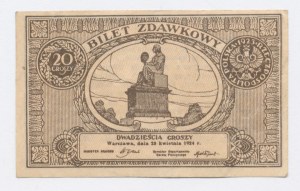 Second Republic, 20 pennies 1924 (7)