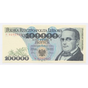 Poľská ľudová republika, 100 000 PLN 1990 Y (17)