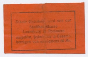 Lauenburg / Lębork, 1 marka 1914 (36)