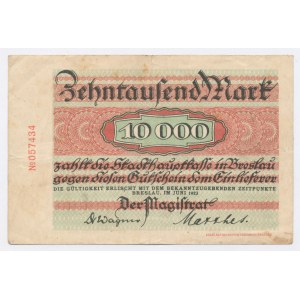 Breslau / Wrocław, 10 000 marek 1923 (47)