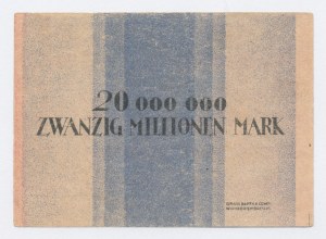 Breslau / Wrocław, 20 milionów marek 1923 (52)