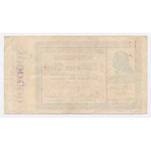Stettin / Szczecin 5 millions de marks 1923 (64)