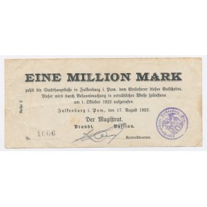 Falkenburg / Zlocieniec, 1 million de marks 1923 (75)