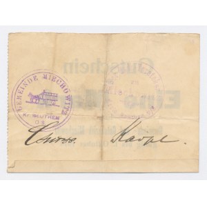 Miechowitz / Miechowice, 1 marka 1914 (80)