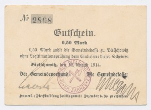 Bielschowitz / Bielszowice, 0.5 značky 1914 (83)