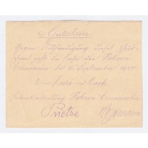 Czerwionka Kokerei / Koksovňa Czerwionka 2 značky 1914 (84)