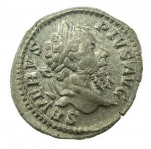 Römisches Reich, Septimius Severus (193-211 n. Chr.), Denarius (107)