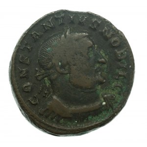 Cesarstwo Rzymskie, Konstancjusz I Chlorus (305-306), Follis (121)