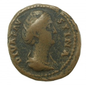 Roman Empire, Faustina I the Elder (138-141 AD), Ace (125)