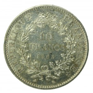 Francúzsko, Piata republika, 10 frankov 1965 (134)