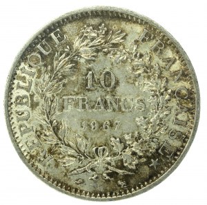 France, Fifth Republic, 10 francs 1967 (136)