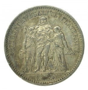 France, Second Republic, 5 francs 1849 A, Paris(140)