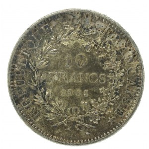 Francúzsko, Piata republika, 10 frankov 1965 (143)