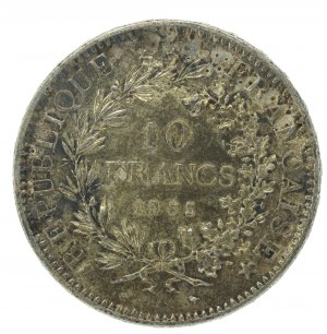 Francja, V Republika, 10 franków 1965 (143)