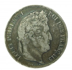 France, Louis Philippe I, 5 francs 1835 A, Paris (148)