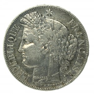 Francja, II Republika, 5 franków 1850 A, Paryż (151)