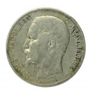 Frankreich, Napoleon III, 5 Francs 1852 A, Paris (154)